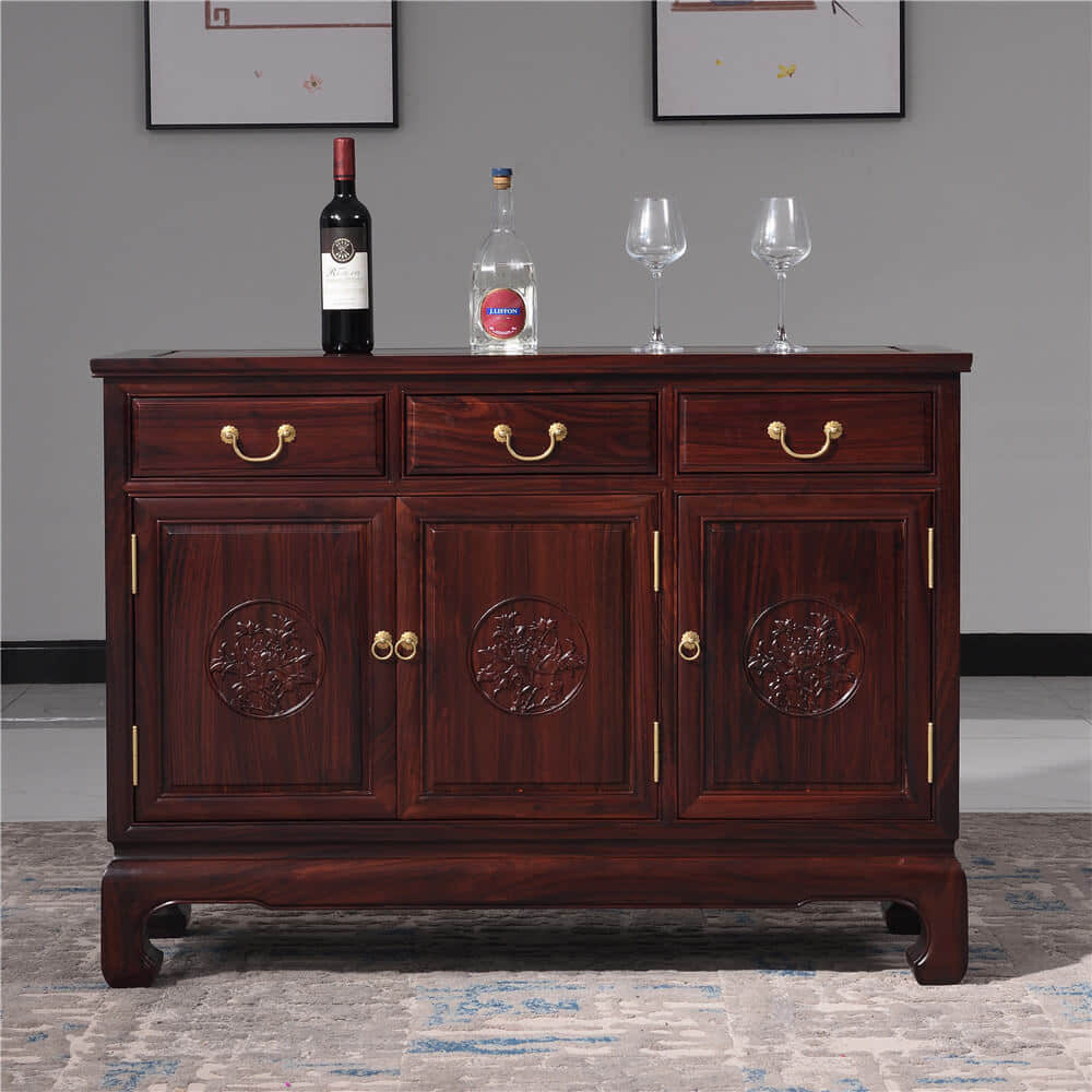 印尼黑酸枝 餐边柜